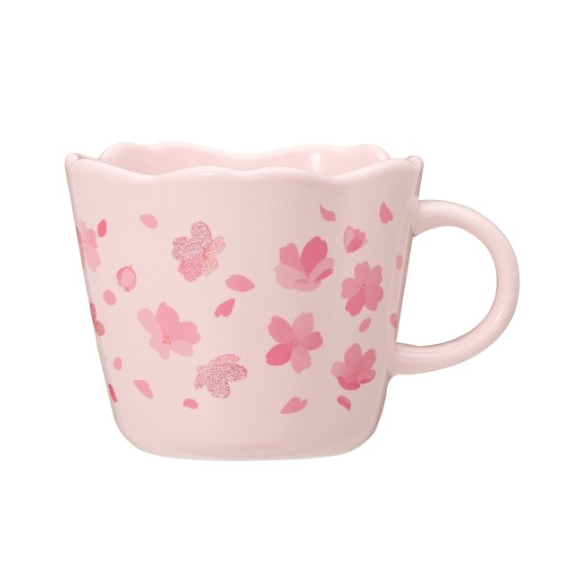 Starbucks Sakura 2022 Pink Cherry Blossom Mug 296 mL