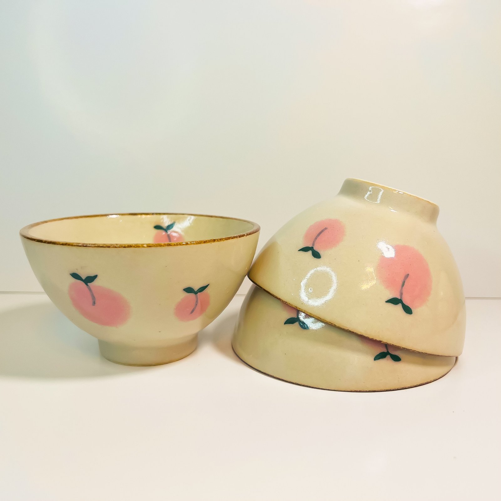IZAWA Rice Bowl Peach 300 ml - Image 2