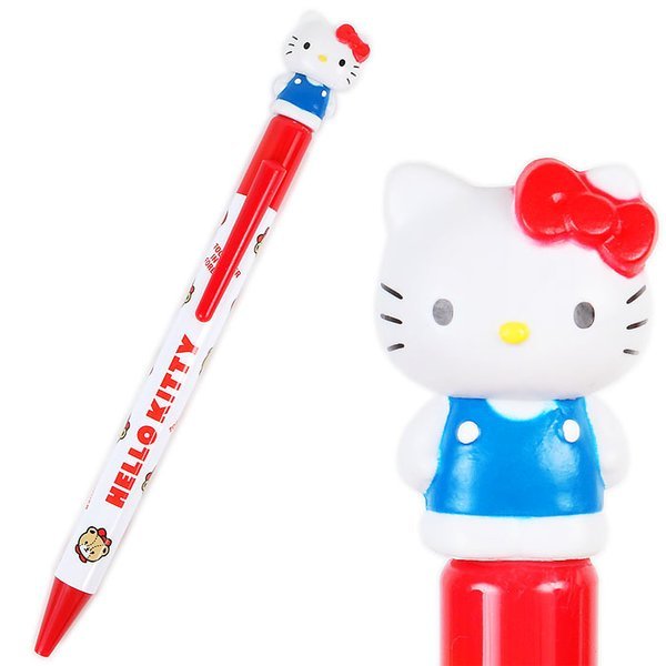 Japan Sanrio Mascot Ball Pen - Hello Kitty