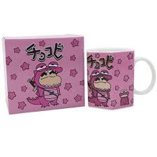 Alternative view of Crayon Shin-chan Chocobi Mug Pink