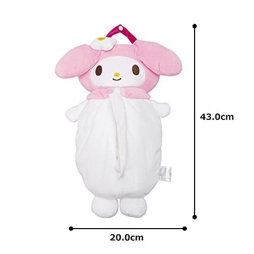 Alternative view of Morishita Sanrio My Melody Wall-mounted Plush Tissue Case