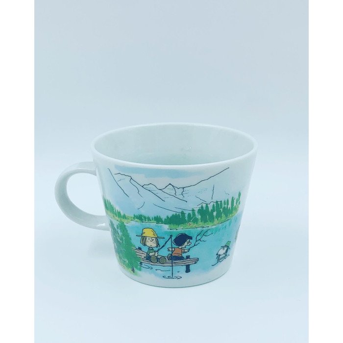 Alternative view of Mug, White, 11.2 fl oz (340 ml), Snoopy World Travel Mug Canada