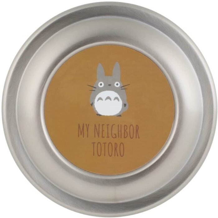 Alternative view of Skater STLB0AG-A Antibacterial Insulated Bento Box, Bowl-Shaped Shape, 16.2 fl oz (480 ml), Vacuum, Stainless Steel, My Neighbor Totoro, Silhouette, Ghibli
