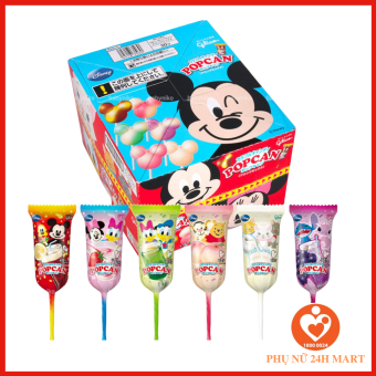 Glico Popcan Disney Fruit Lollipop 
(30pcs)