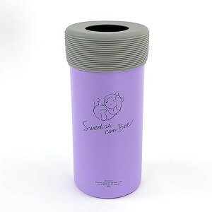 Alternative view of Stainless bottle Holder Winnie The Pooh Disney - Purple