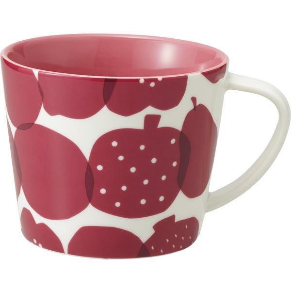 Wpc. Patterns Mug, Fruit Red