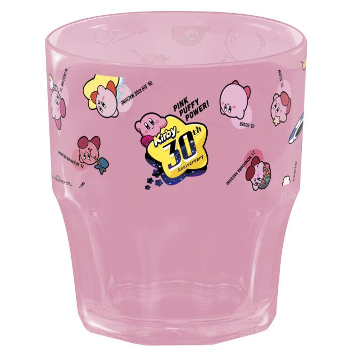 Kirby 30th Anniversary Plastic Cup Random Light Pink 300 ml