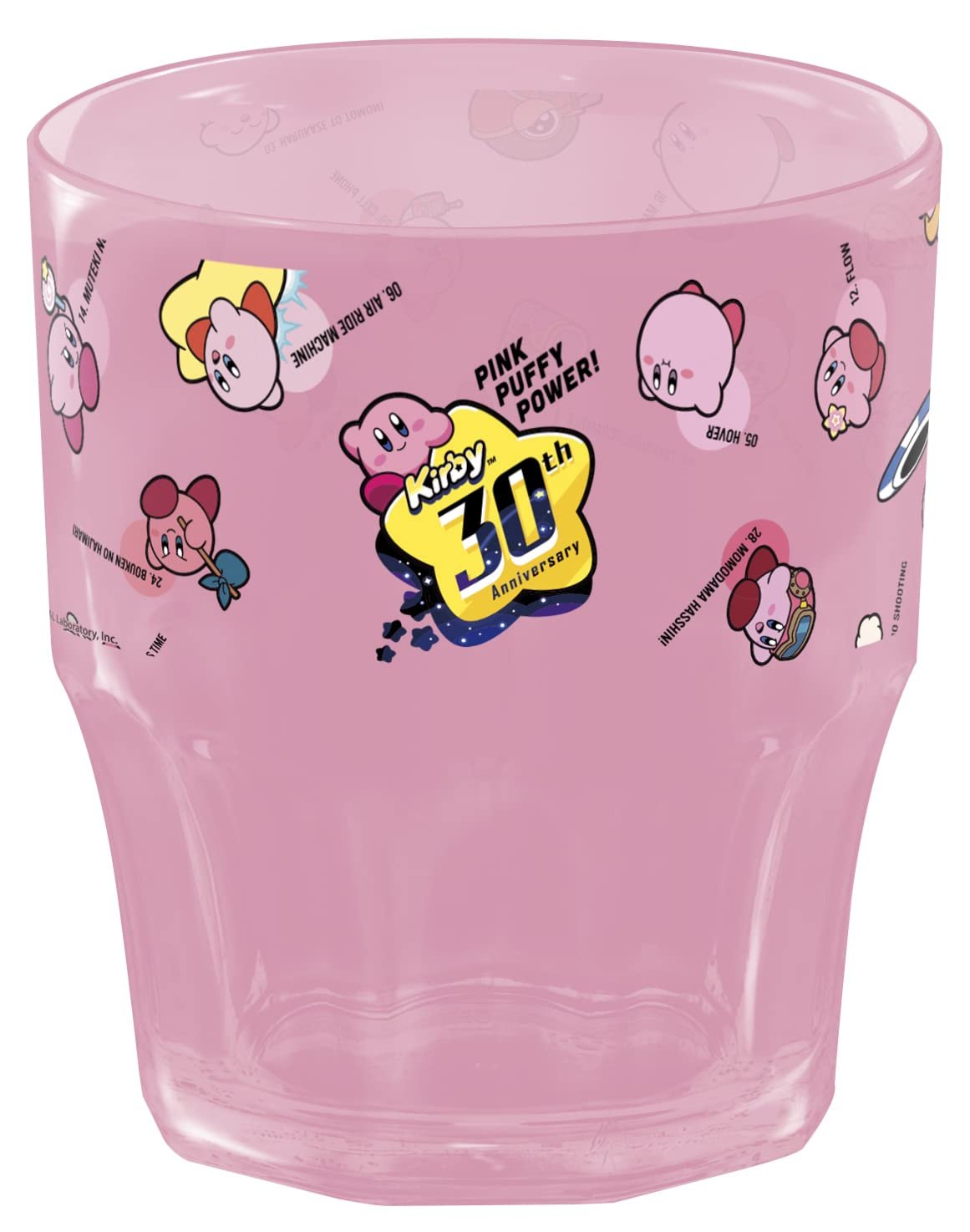 Kirby 30th Anniversary Plastic Cup Random Light Pink 300 ml