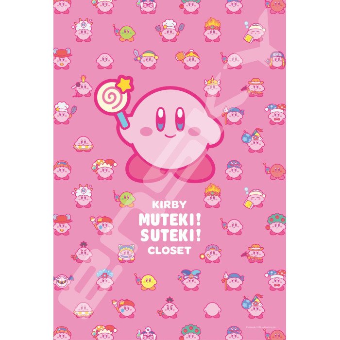 Alternative view of Ensky Kirby 300 Piece Jigsaw Puzzle KIRBY MUTEKI! SUTEKI! CLOSET