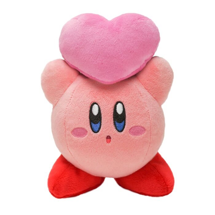 Alternative view of Kirby Series Throwing Friends Heart Plush Toy