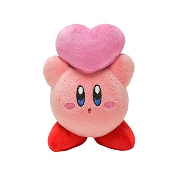 Kirby Series Throwing Friends Heart Plush Toy