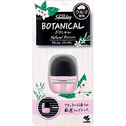 Sawaday Car Air Freshener, Clip Type, Botanical Scent, Natural Blossom 0.2 fl oz (6 ml)