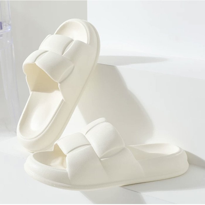Alternative view of Super Soft Flower Padel Slippers