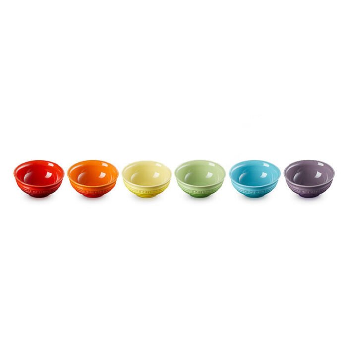 Alternative view of Le Creuset Stoneware Rainbow Mini Bowls - Set of 6