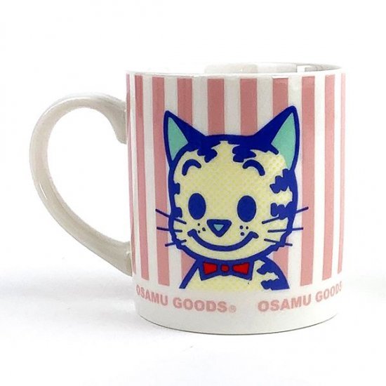 Alternative view of Osamu Jill Mug Cup Stripe Pink