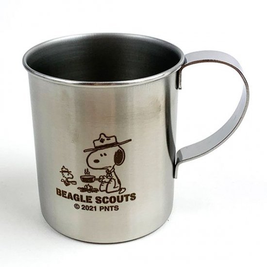 Alternative view of Peanuts Stainless Camping Mug Snoopy
