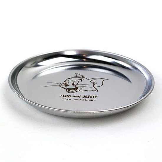 Alternative view of Tom and Jerry Stainless Camping Plate/Tom
