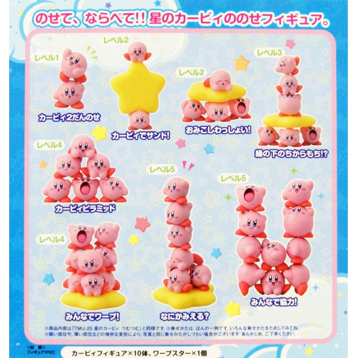 Alternative view of Kirby, Pile-Up Characters