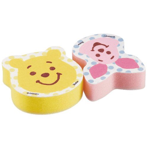 Skater Kitchen Sponge 2 Pcs Pooh Scrub