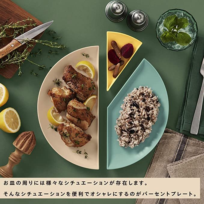 Alternative view of Plate 150% Plastic Plate Tableware Set of 5