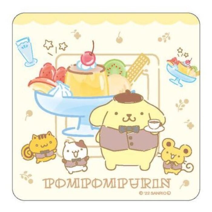 Pompompurin acrylic coaster