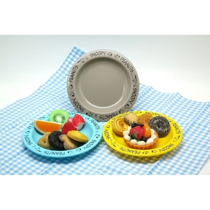 Alternative view of Snoopy Cute Character 3-Piece Set Picnic Barbecue Cutlery Tableware Plate New Life