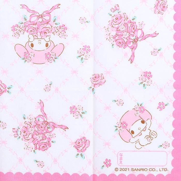 Japan Sanrio Handkerchief - My Melody / Flower - Image 3