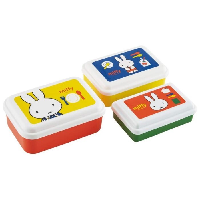 Skater Bento Box Seal Container Storage Container Set of 3