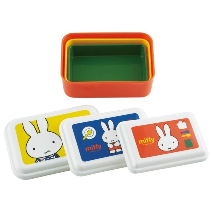 Alternative view of Skater Bento Box Seal Container Storage Container Set of 3
