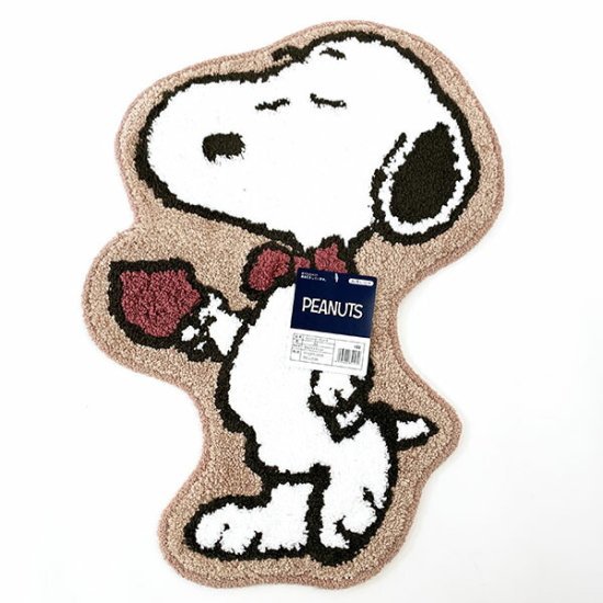 Snoopy Coffee Break Accent Mat Beige