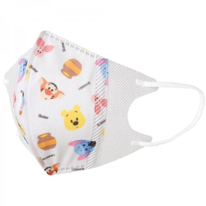 Winnie the Pooh Child Mask (three-dimensional) 10 pieces