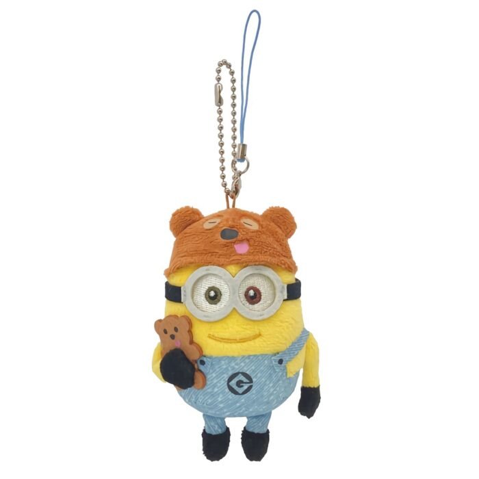 Minion Mascot Keychain (Bob & Tim)