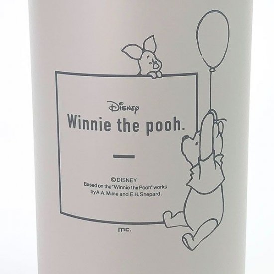 Alternative view of Stainless bottle Holder Winnie The Pooh Disney - Grey