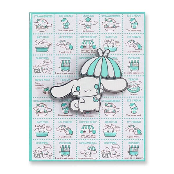 Alternative view of Cinnamonroll Pins Nostalgic Pattern