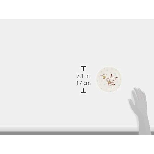 Alternative view of Sanrio Pochacco Ice Plate Dish Diameter 15.5cm White