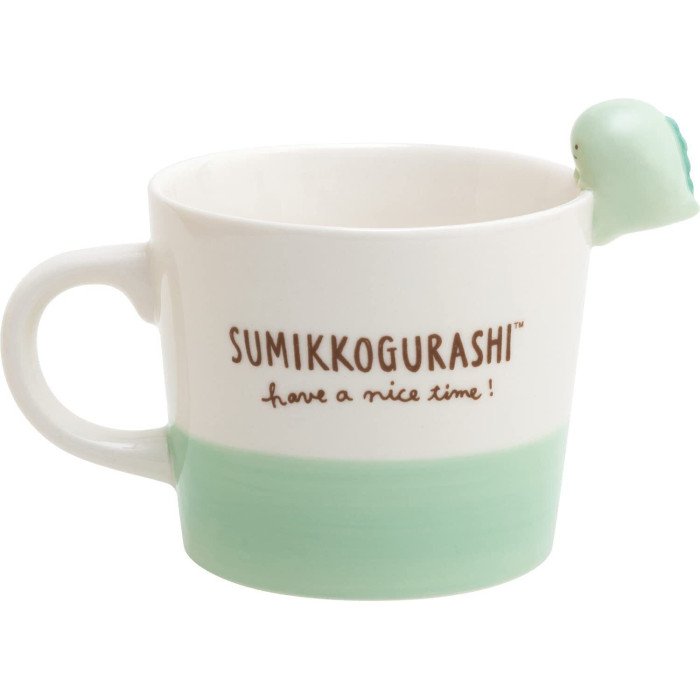 Alternative view of Sumikko Gurashi Kitchen Zakka Mug with Mascot Lizard