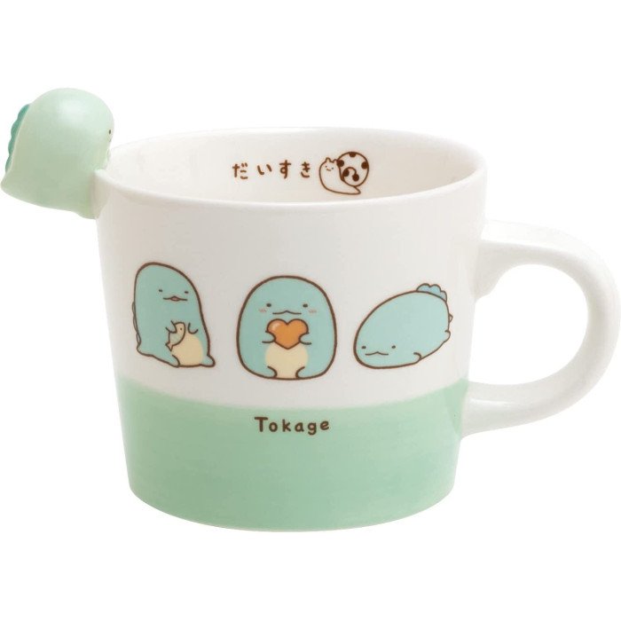 Sumikko Gurashi Kitchen Zakka Mug with Mascot Lizard