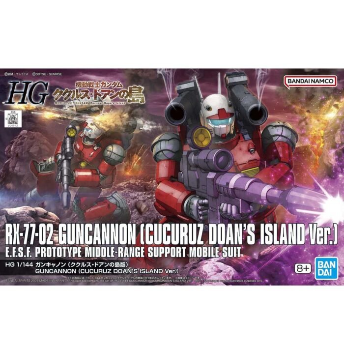 HG 1/144 GUNCANNON (CUCURUZ DOAN’S ISLAND
Ver.)
