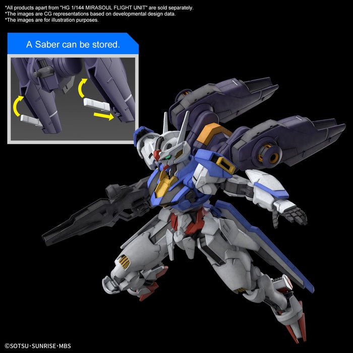 HG 1/144 MIRASOUL FLIGHT UNIT - Image 3