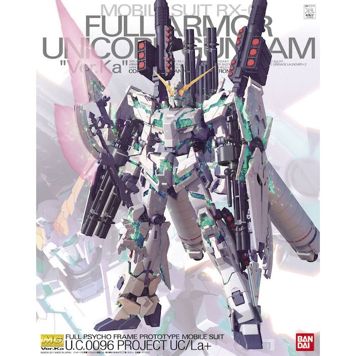MG 1/100 RX-0 Full Armor Unicorn Gundam
  Ver.Ka