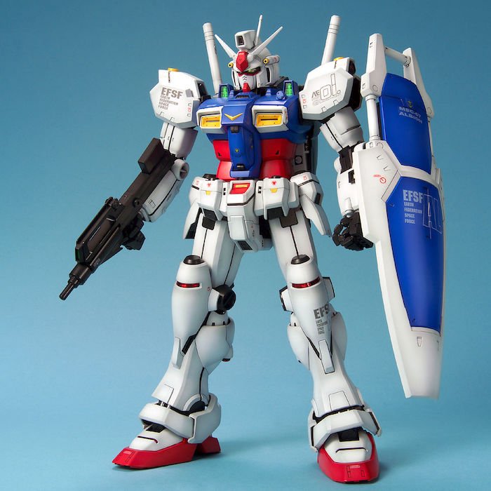 Alternative view of PG RX-78 GP-01 Zephyranthes 1/60
