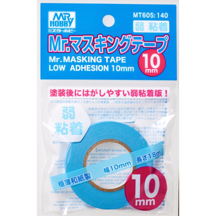 Mr. MASKING TAPE LOW ADHESION 10MM