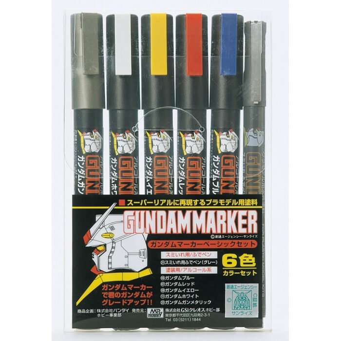 Gundam Marker Set - Basic Set GMS105