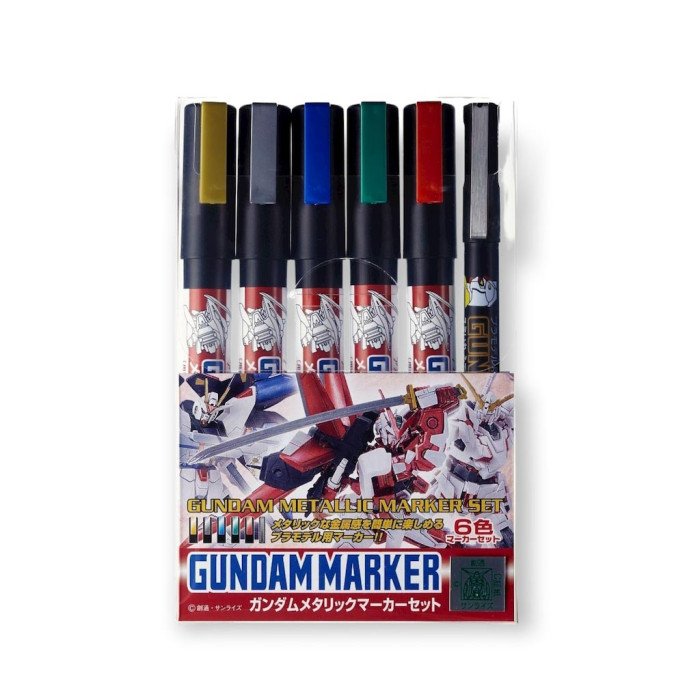Gundam Marker Set - Gundam Metallic Marker Set GMS121