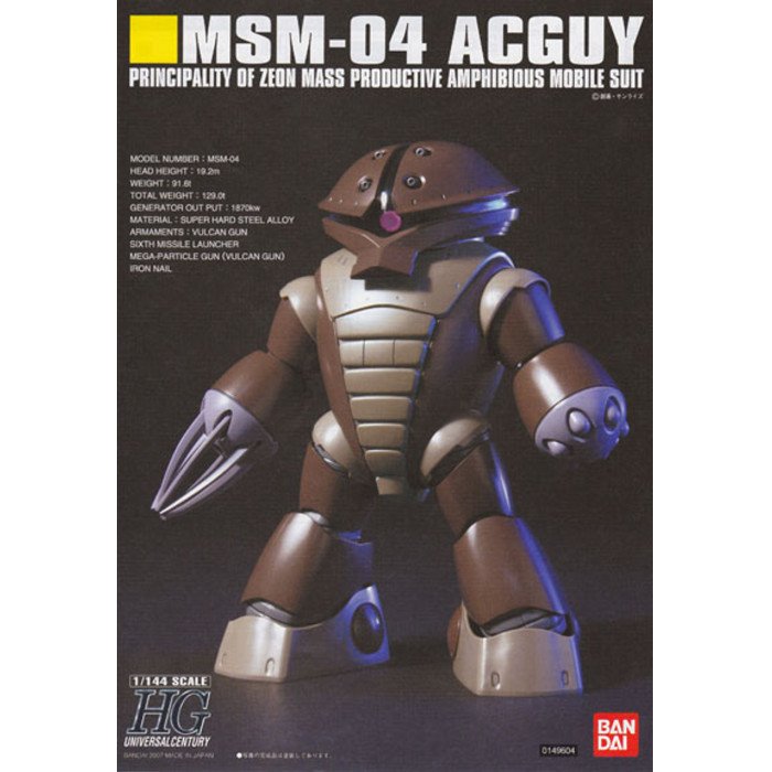 Alternative view of HGUC 1/144 #78 Acguy