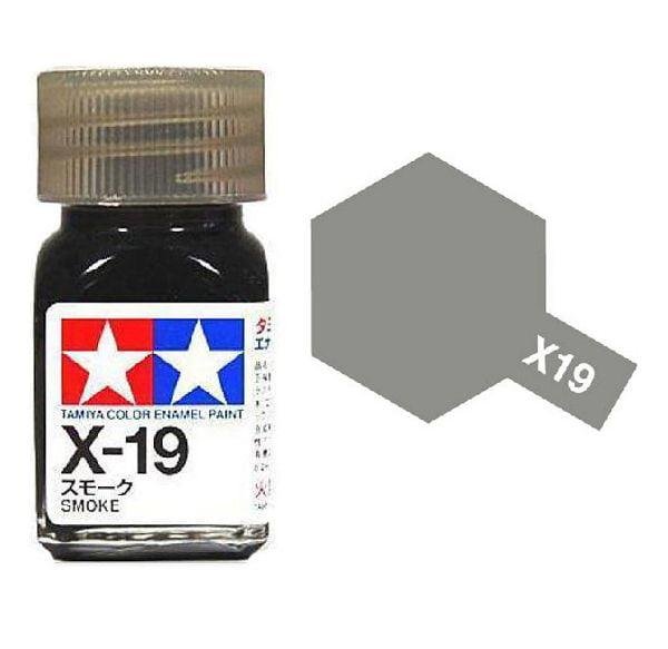 Tamiya Enamel X-19 Gloss Smoke