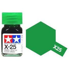 Tamiya Enamel X-25 Clear Green