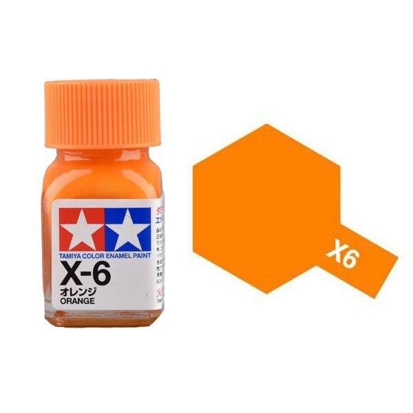 Tamiya Enamel X-6 Gloss Orange