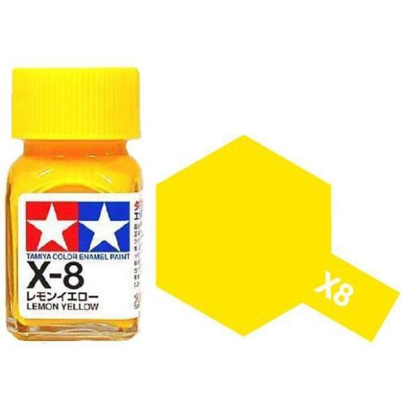 Tamiya Enamel X-8 Gloss Lemon Yellow