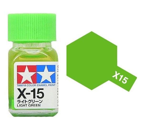 Tamiya Enamel X-15 Gloss Light Green